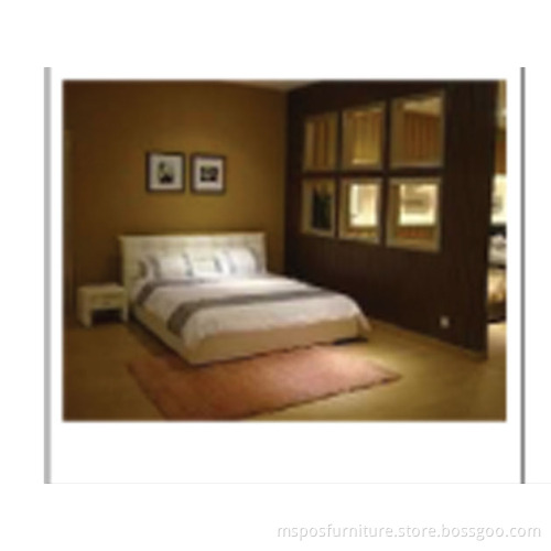 Leather bed
